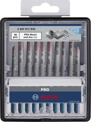 Juego de brocas Bosch PRO para metal y aluminio, 92 mm, 10 piezas.